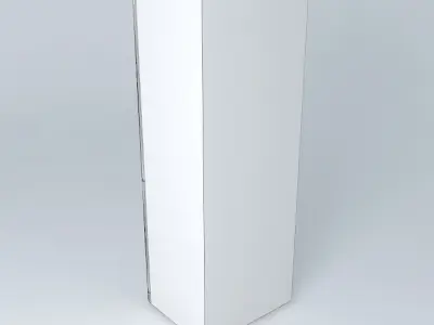 Refrigerator cube Free 3D model