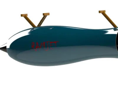 Ramjet 3D print model