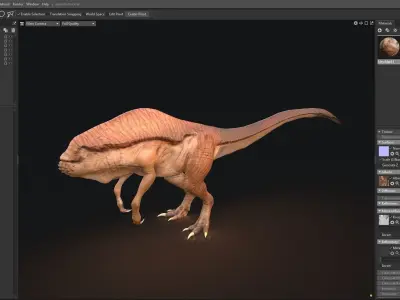 Parasite Family Sio Low-poly 3D model