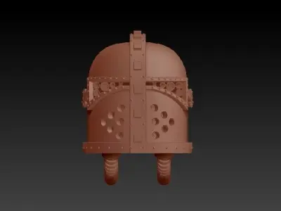 Giant War walker classic head print model 3D print model