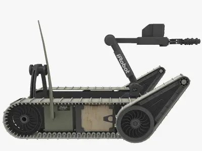 iRobot SUGV 310 Low-poly 3D model