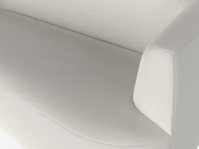 Sofa Baker Cabochon Free 3D model