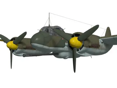 Junkers Ju 88 P-1 3D model