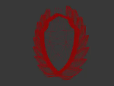 Armed Police Collar 3D model