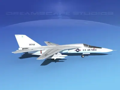 General Dynamics F-111 Aardvark V04 3D model