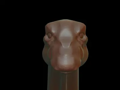 Diplodocus Miniature 3D print model