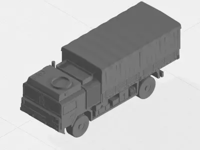 Rheinmetall MAN Military Trucks 3D print model
