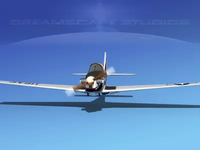 Johnston A-51A V01 3D model