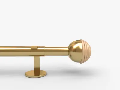 Cole Curtain Rod 3D model
