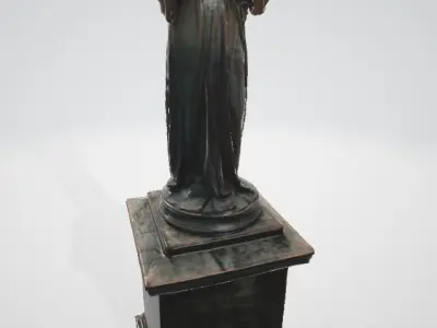 Angel statue 3D model