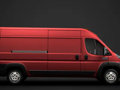 Ram Promaster Cargo 3500 HR 159WB 2020 3D model