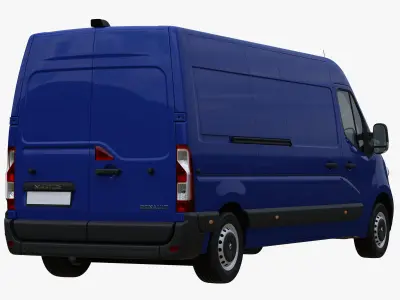 Renault Master L3H2 Van 3D model
