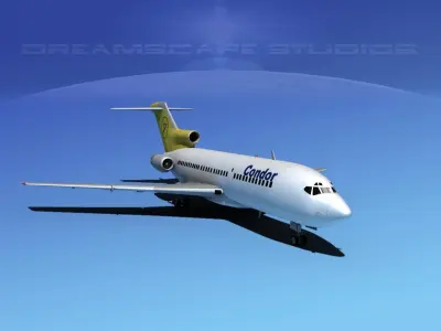 Boeing 727-100 Condor 3D model