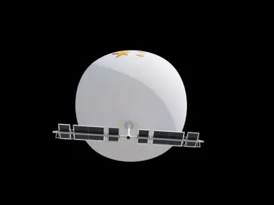 Not Spy Balloon That Was Shot Down With AIM-9X Sidewinder 3D print model