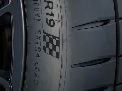 Michelin Pilot Sport 4 S 275 35 ZR19 3D model