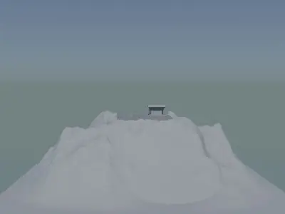 Ancient greek temple 3D model