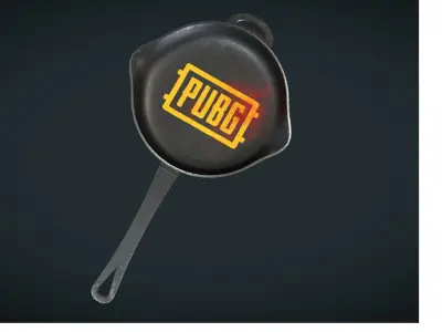 Pubg pan 3D Model Low-poly 3D model