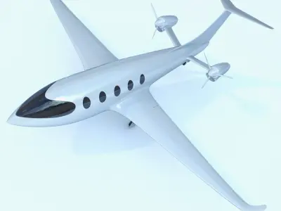 Electric Jet Alice 3D model