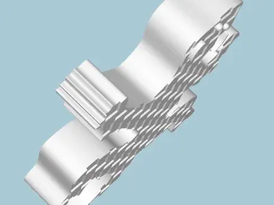 MakeIT Lizard Animal Shape 3D Model 3D model