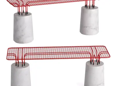 Mesh Stool 3D model