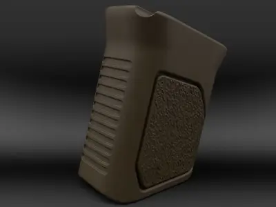  Strike Industries - M-LOK Angled Vertical Grip - Short Free 3D model