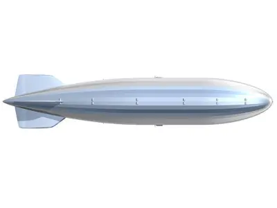 LZ129 HINDENBURG 3D model
