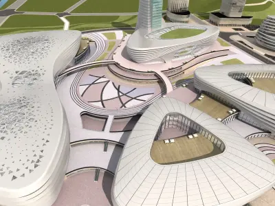 Shopping Mall 2 3D model