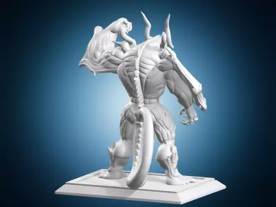 Bagan Kaiju Alternative Figurine 3D print model