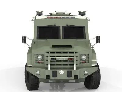 Lenco BearCat X-3  3D model