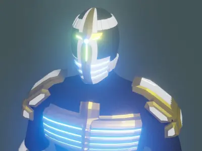 Ninja cyber 3D model