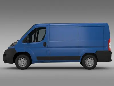 Citroen Relay Van L1H1 2006-2014 3D model