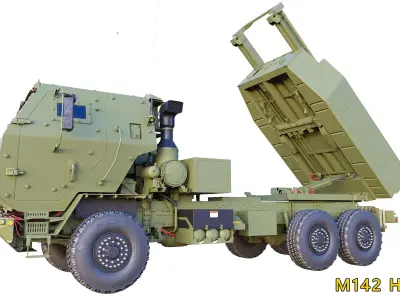 M142 HIMARS 3D model