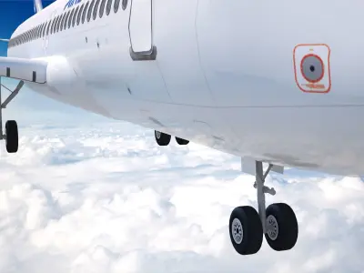 Airbus A 320neo 3D model