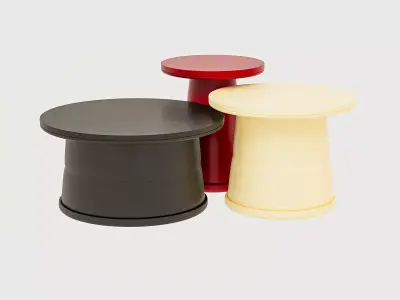 Triaple Coffee Table Free 3D model