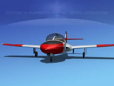 Cessna T-37 Tweetybird Republic of China 3D model