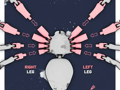 Flexi spider 3D print model