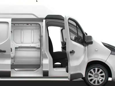 Opel Vivaro Van L1H2 HQInterior 2019 3D model