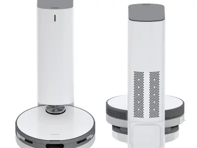 Samsung Jet Bot Robot Vacuum with Clean Station 3D model