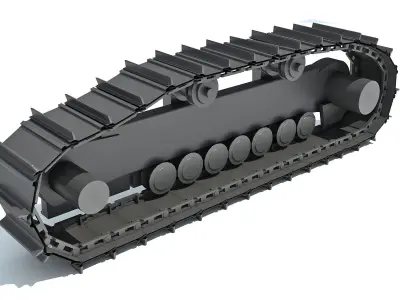 Track kit V2 3D model