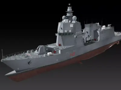 ITS Paolo Thaon di Revel Low-poly 3D model