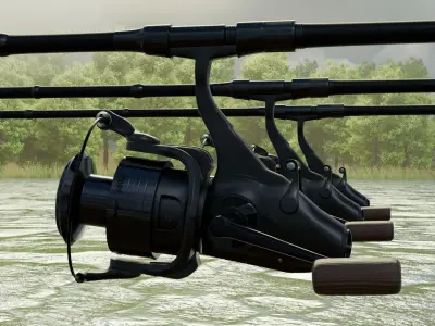 Prologic Avenger 6000BF fishing reel 3D model