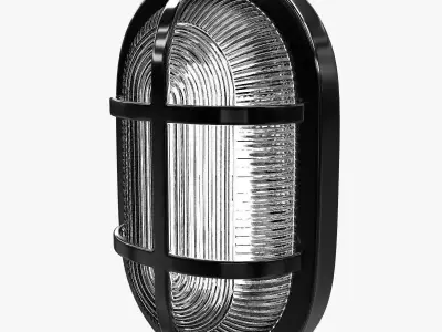 Bulkhead Light 3D model