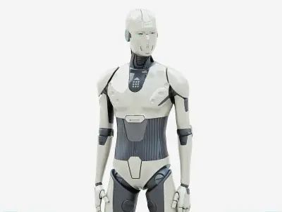 i-HOMO 01   Rigged for Unreal Engine - Unity - MIXAMO  3D model