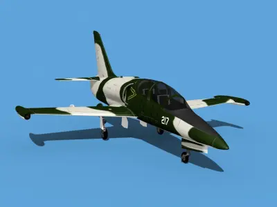 Aero Vodochody L-39C Albatross V14 3D model