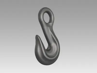Lifting hook 3D model