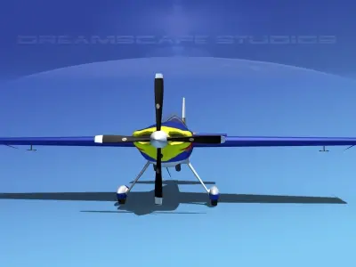 Extra Flugzeugbau EA300S V10 3D model