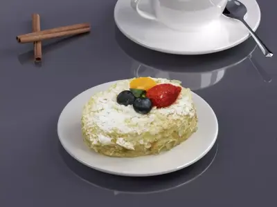 Dessert 0006 3D model