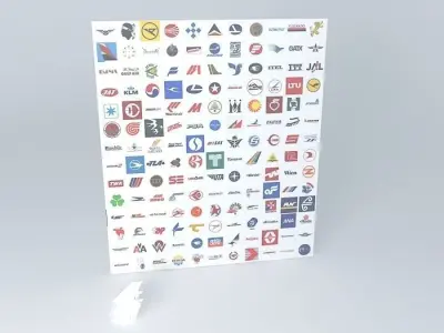 Aircraft Tail Free 3D model