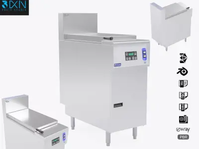 Pitco Srte14 Electric Commercial Rethermalizer thaw precooked 3D model