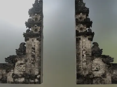 Lempuyang Temple 3D model